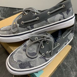 Sperry Bahama blue camo